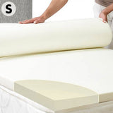 Laura Hill High Density Mattress Foam Topper 5cm - Single - Front View