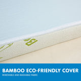 Laura Hill Cool Gel Memory Foam Mattress Topper - Single - Front View