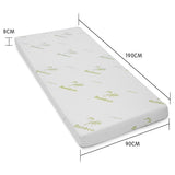Laura Hill Cool Gel Memory Foam Mattress Topper - Single - Rear View