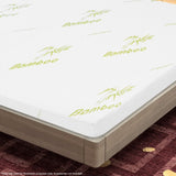 Laura Hill Cool Gel Memory Foam Mattress Topper - Single - Close-Up Angle