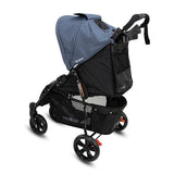 Veebee Nav 4 Stroller Lightweight Pram For Newborns To Toddlers - Glacie - Top-Down View