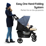 Veebee Nav 4 Stroller Lightweight Pram For Newborns To Toddlers - Glacie - Extra Image