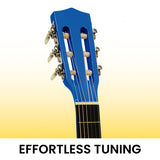 Karrera 34 Acoustic Guitar for Kids - Blue