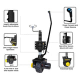 Mini Mover Gen3 12V 550W Electric Motorised Jockey Wheel - Black - Extra Image