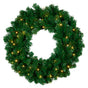 Christabelle 61cm Chadwick Christmas Wreath with LED Lights Front Door Decoration Ornament