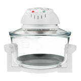 Pronti 17L Turbo Convection Oven & Air Fryer with Extender Ring - 1400W Electric Cooker - Side View