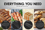 Pronti 17L Turbo Convection Oven with Broiler & Extender Ring - A18 Black - Rear View