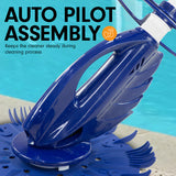 HydroActive Automatic Swimming Pool Vacuum Cleaner Leaf Eater ABS Diaphragm - Close-Up Angle