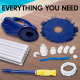 HydroActive Automatic Swimming Pool Vacuum Cleaner Leaf Eater ABS Diaphragm - Low Angle