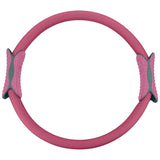Powertrain Pilates Ring Band Yoga Home Workout Exercise Band - Pink - Front View