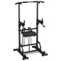 Powertrain Power Tower Pull Up Chin Up Dip Station Adjustable Multi-Function Home Gym Strength Training Equipment