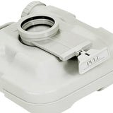Wallaroo 10l Camping Portable Toilet - Top-Down View