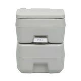 Wallaroo 20l Camping Portable Toilet Press Flush Pump - Low Angle