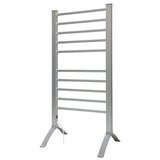 Pronti Heated Towel Rack Electric Bathroom Towel Rails Warmer Ev-160- Silver - Front View