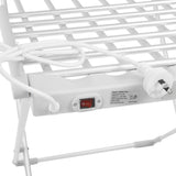 Pronti Heated Towel Clothes Rack Dryer Warmer Rack Airer Heat Line Hanger Laundry - 45-Degree Angle