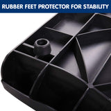 Furtastic Foldable Car Dog Ramp Vehicle Ladder Step Stairs - Black - Extra Image