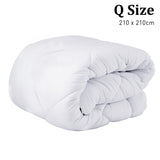 Laura Hill 800GSM Microfibre Bamboo Quilt Comforter Doona - Queen - Side View