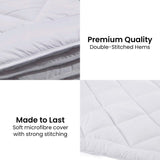 Laura Hill 800GSM Microfibre Bamboo Quilt Comforter Doona - Queen - Extra Image