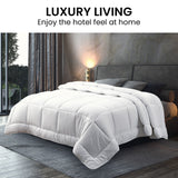 Laura Hill 500GSM Duck Down Feather Quilt Comforter Doona - Super King - Extra Image
