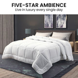 Laura Hill 500GSM Goose Down Feather Comforter Doona - Super King - Extra Image
