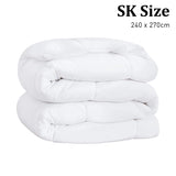 Laura Hill 700GSM Goose Down Feather Comforter Doona - Super King - Top-Down View