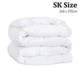 Laura Hill 800GSM Goose Down Feather Comforter Doona - Super King - Side View