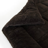Laura Hill 500GSM Faux Mink Quilt Comforter - Super King - Top-Down View