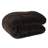 Laura Hill 600GSM Faux Mink Comforter Quilt Duvet Doona - Queen - Front View