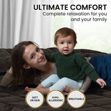 Laura Hill 600GSM Faux Mink Comforter Quilt Duvet Doona - Queen - Extra Image