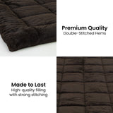 Laura Hill 600GSM Faux Mink Comforter Quilt Duvet Doona - Queen - Extra Image