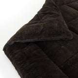 Laura Hill Faux Mink Comforter Quilt Doona Duvet 600GSM - Super King - 45-Degree Angle