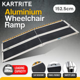 Kartrite Folding Aluminium Wheelchair Ramp 5FT Portable Mobility Access Ramp - Side View