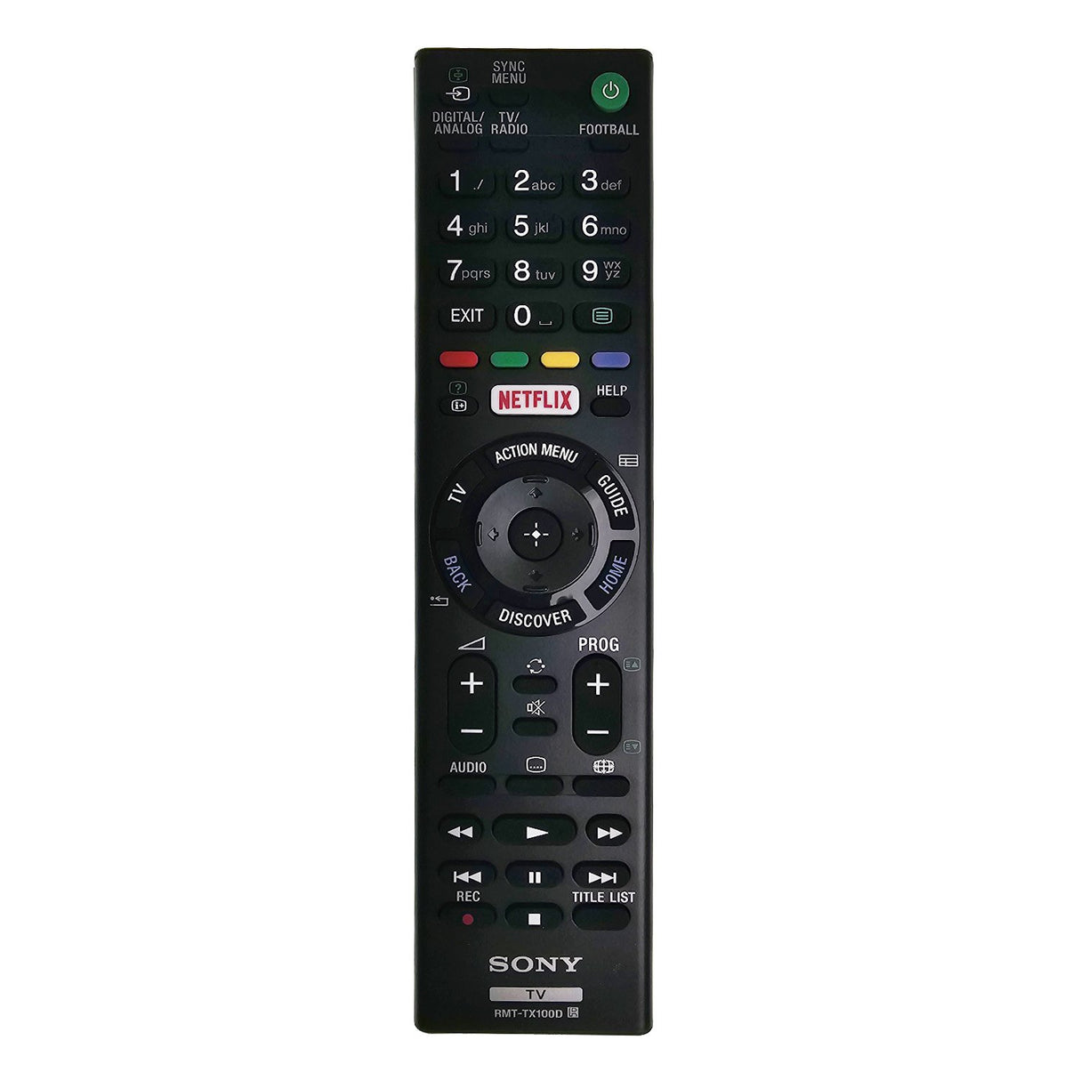 Genuine Sony RMT-TX100D Replacement TV Remote Control