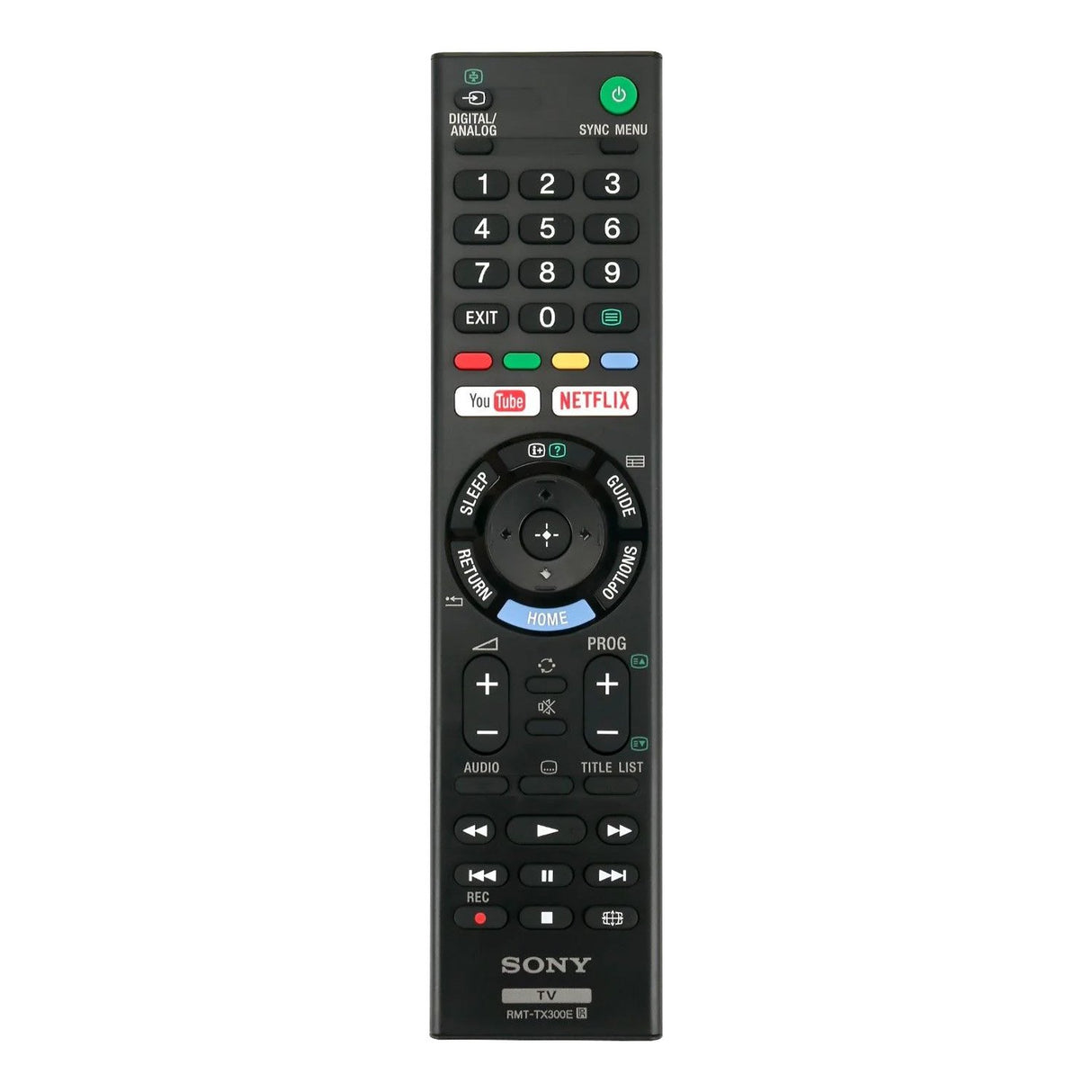 Genuine Sony RMT-TX300E Remote Control for Select Sony TVs