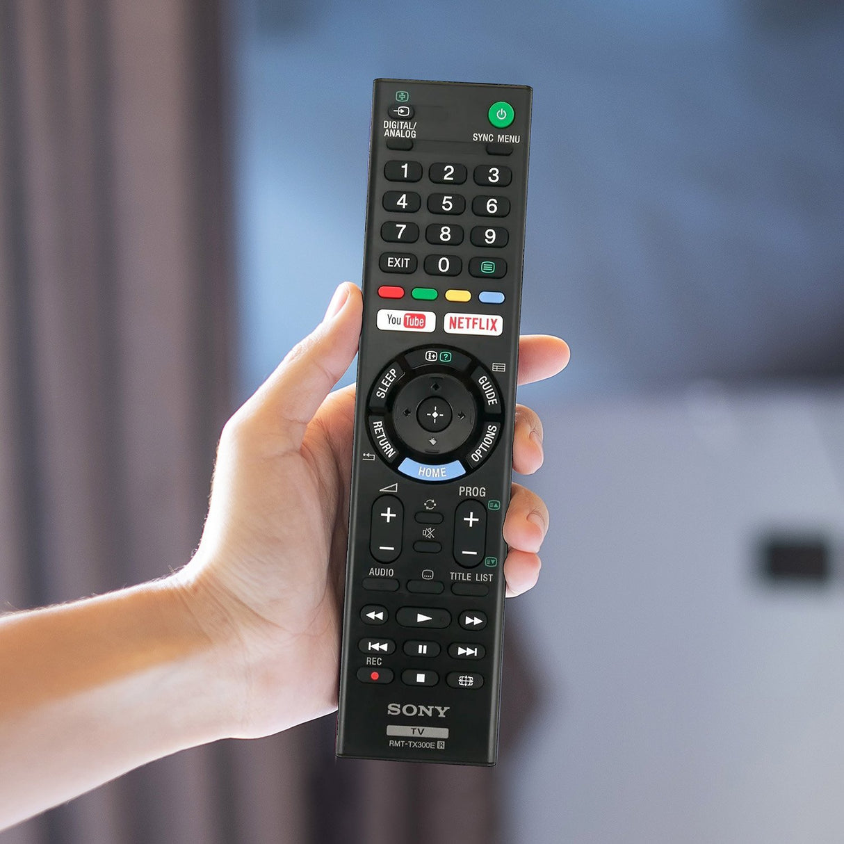 Genuine Sony RMT-TX300E Remote Control for Select Sony TVs