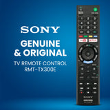 Genuine Sony RMT-TX300E Remote Control for Select Sony TVs - Side View