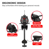 Powertrain 13L Water Resistance Rowing Machine Rower - Low Angle