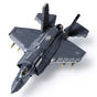 Sluban B1361 Model Kit 1:44 F35 Lightning Stealth Fighter Jet Plane Modern USAF Air Force Building Blocks DIY Set Toy
