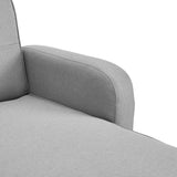 Sarantino 3-Seater Corner Sofa Bed with Chaise Lounge - Light Grey - Extra Image