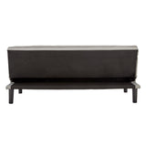 Sarantino 3 Seater Modular Faux Linen Fabric Sofa Bed Couch Light Grey - Low Angle