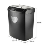 Centurion 21L Cross-Cut Office Shredder 10-Sheet Paper, CD & Credit Card Security - Top-Down View