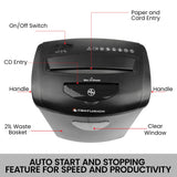 Centurion 21L Cross-Cut Office Shredder 10-Sheet Paper, CD & Credit Card Security - Extra Image