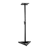 Karrera Adjustable Floor Speaker Stand Surround Sound - Black - 45-Degree Angle