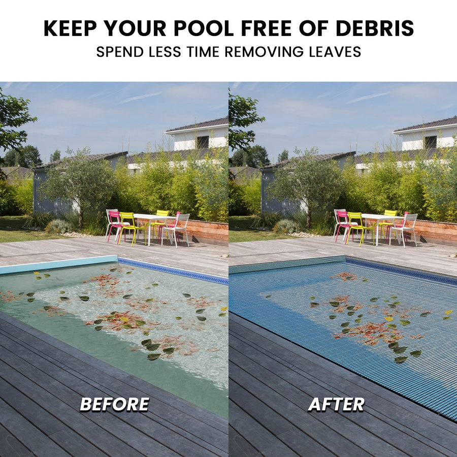 HydroActive UV-Resistant Swimming Pool Leaf Net Cover   6 x 11m