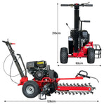 Ducar Trench Digger 457cc 18HP 4-Stroke Key Start, Petrol Trencher Machine