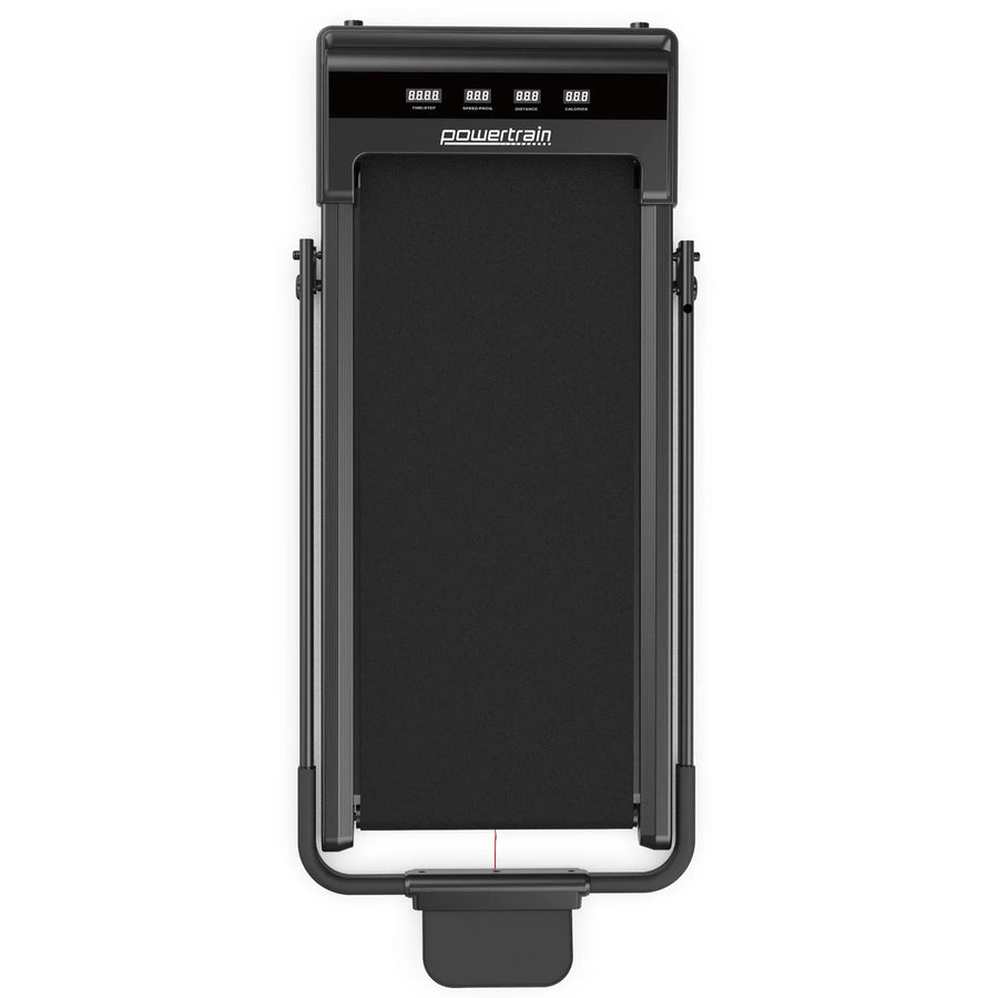 Powertrain K500 2-in-1 Foldable Under Desk Treadmill Walking Pad 2.5HP Electric Running Machine with Remote Home Gym