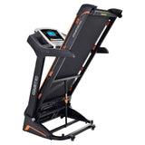 Powertrain MX2 Foldable Home Treadmill Auto Incline Cardio Running - Side View