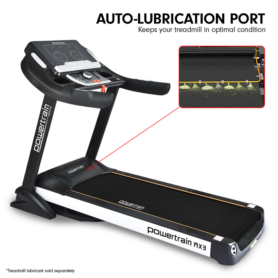 Powertrain MX3 Treadmill Performance Home Gym Cardio Machine, image 5
