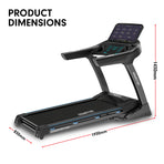 Powertrain V1100 Treadmill with Wifi Touch Screen & Incline, image 4