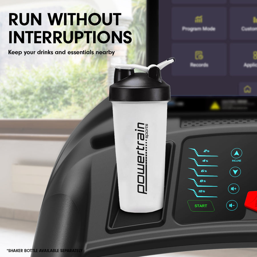 Powertrain V1100 Treadmill with Wifi Touch Screen & Incline, image 9